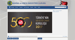 Desktop Screenshot of mkek.gov.tr